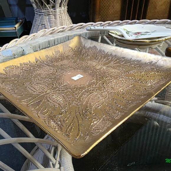 Dorothy Thorpe Style Glass Tray - Picture 4 of 4